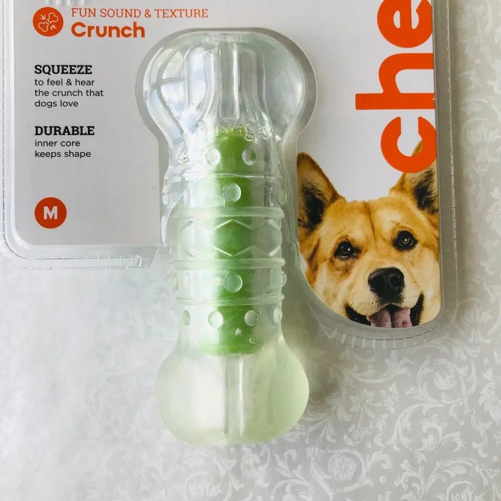 Petstages Crunchcore Chew Squeeze Fun Sound & Texture (Medium) - New